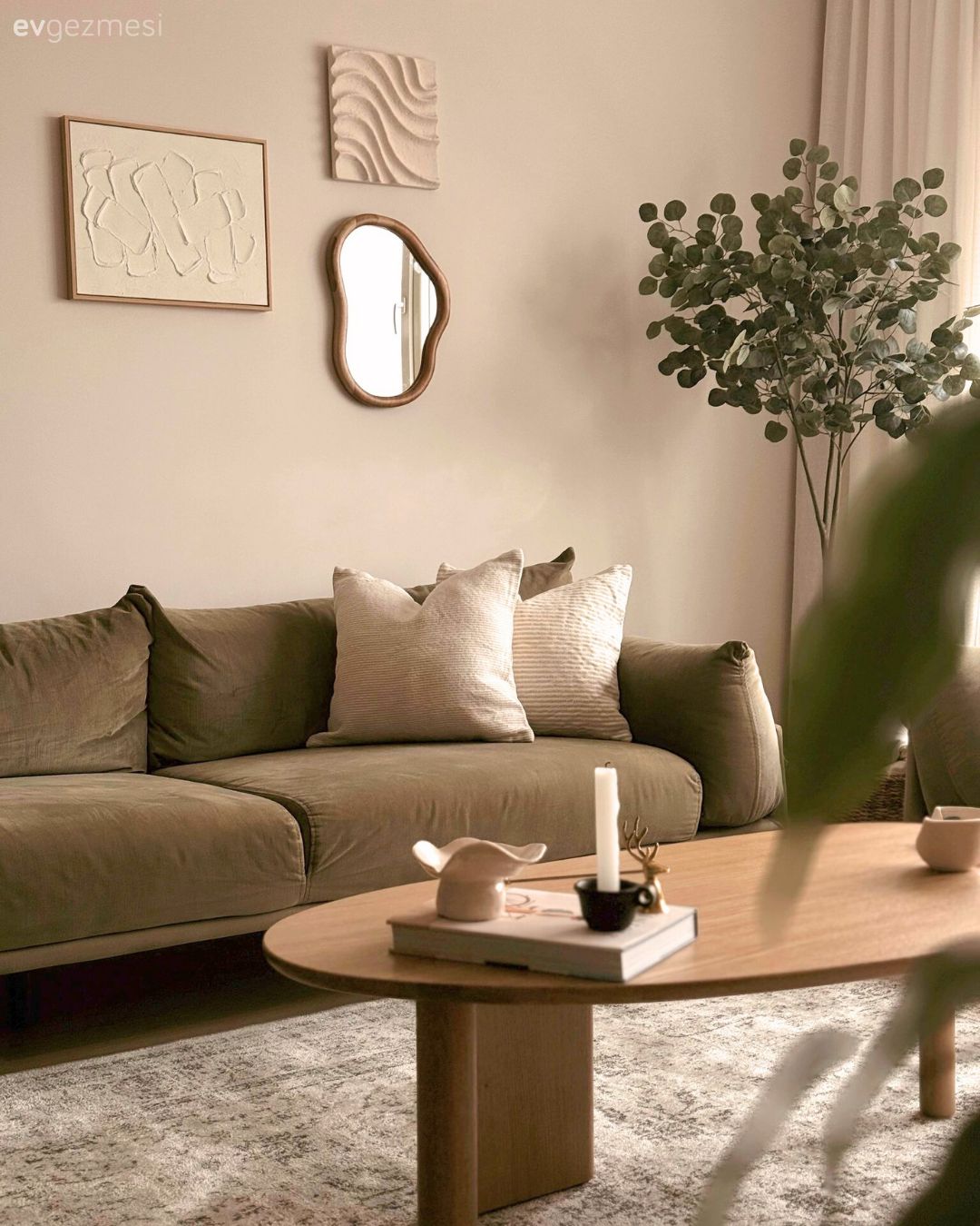 Bu Ankara Evinde Doğadan Esinlenen Bir Renk Paleti Var