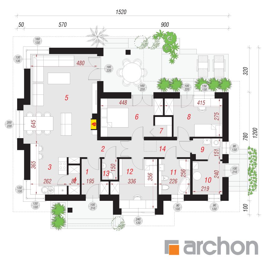 Tek Katlı Müstakil Ev Modelleri: 3+1 ve 4+1 Ev Planları