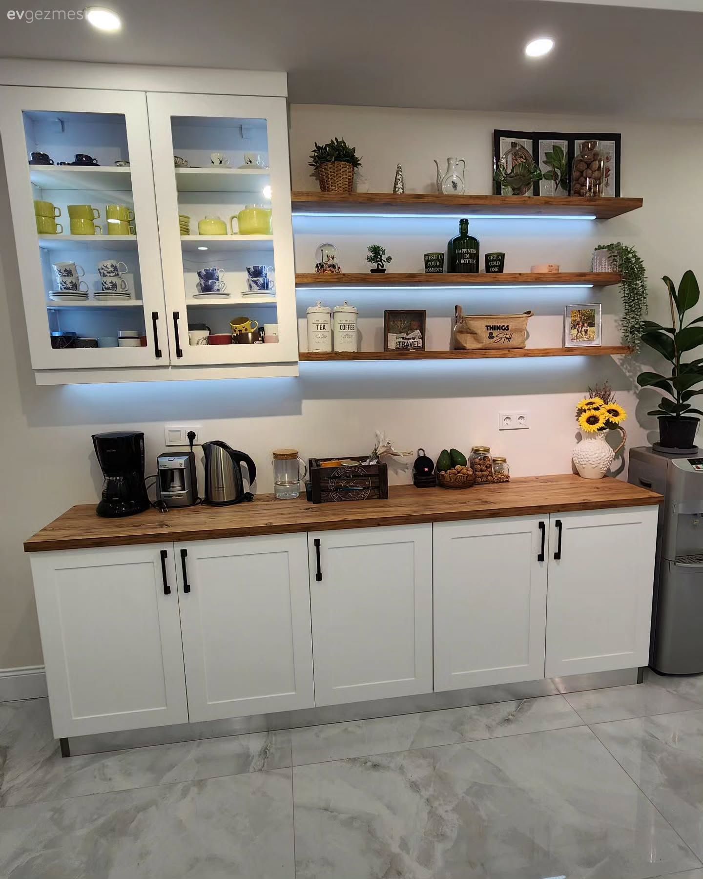 Asimetrik Planlı Bu Mutfağın Sonrası Tam Hayal Mekanı