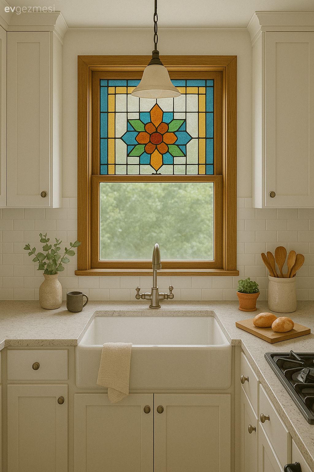 Farklı Odalara Çok Yakışan 15 Vitray Pencere Modeli