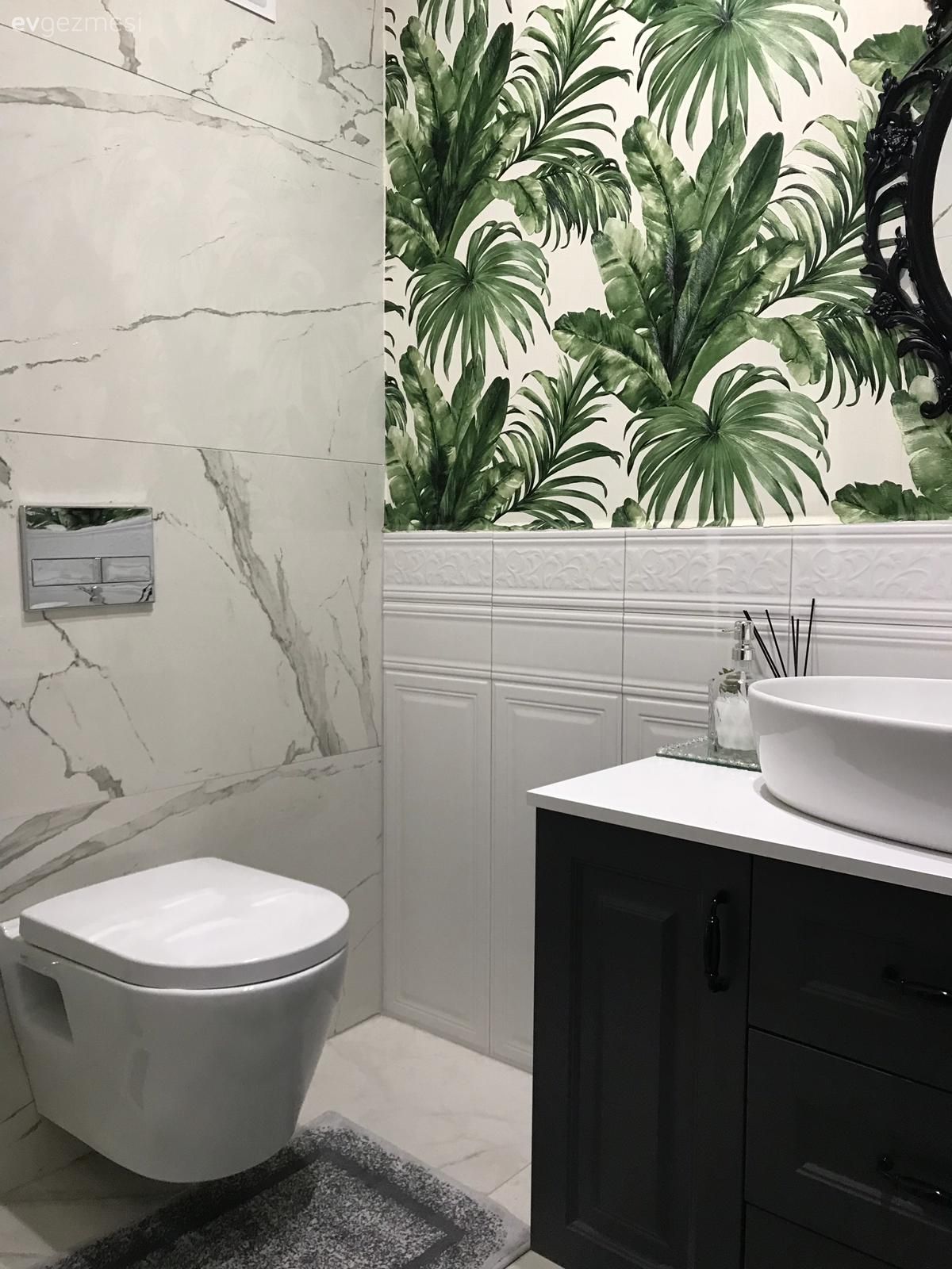 Banyo, Antrasit  , Beyaz, Yeşil, Banyo dolabı, Banyo aynası, Banyo seramikleri, Banyo paspası