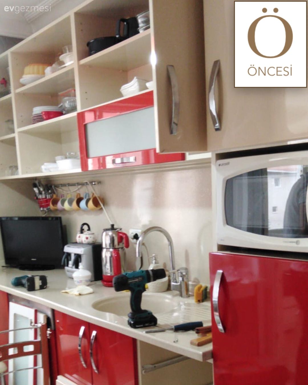 Öncesi&Sonrası: Az Maliyetle Değişen Bir Mutfak!