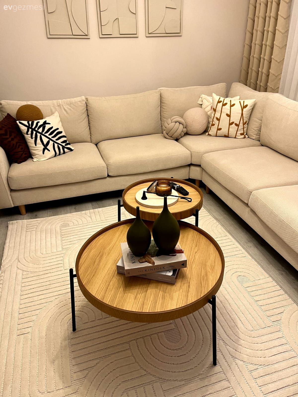 Bu Bohem Salonda Uyuma ve Sıcaklığa Dikkat Edilmiş!