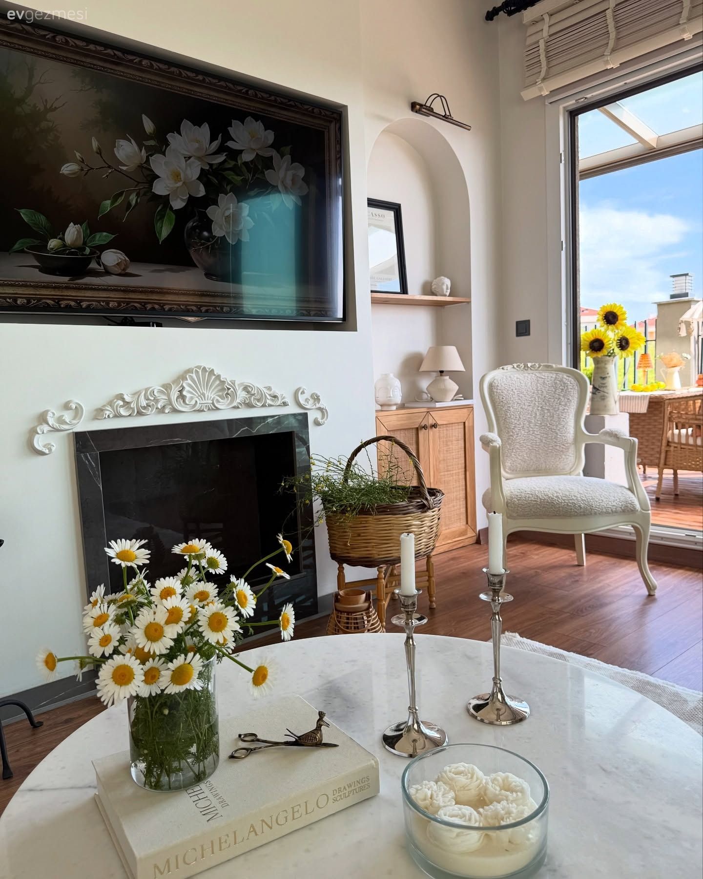 Bu Evde Farklı Tarzların Birlikteliği Uyumlu Bütünü Doğurmuş