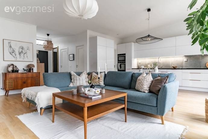 95 M2'lik Bu Ev Kalabalık Olmayan Bir Aile İçin Her Şeyi Sunuyor