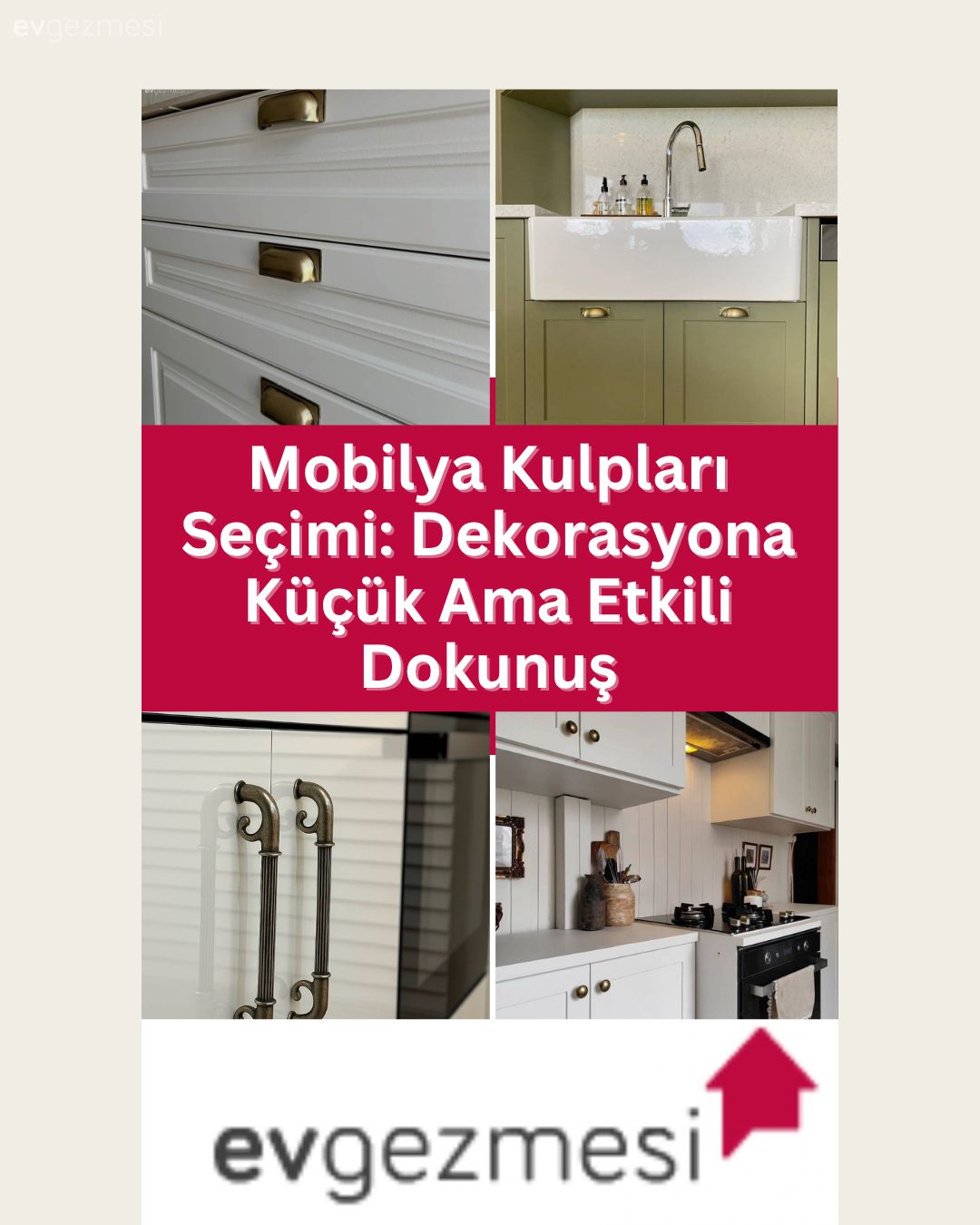 Mobilya Kulpları Seçimi: Dekorasyona Küçük Ama Etkili Dokunuş