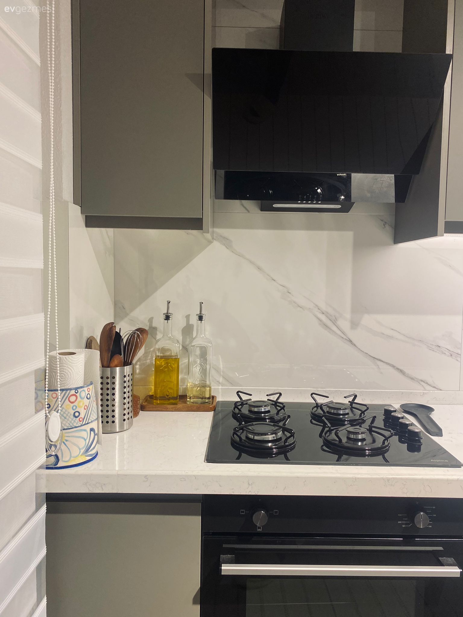 Kulpsuz mutfak dolabı, Beyaz, Gri, Siyah, Mutfak tezgahı, Mutfak, Mutfak tezgah arası, Ankastre