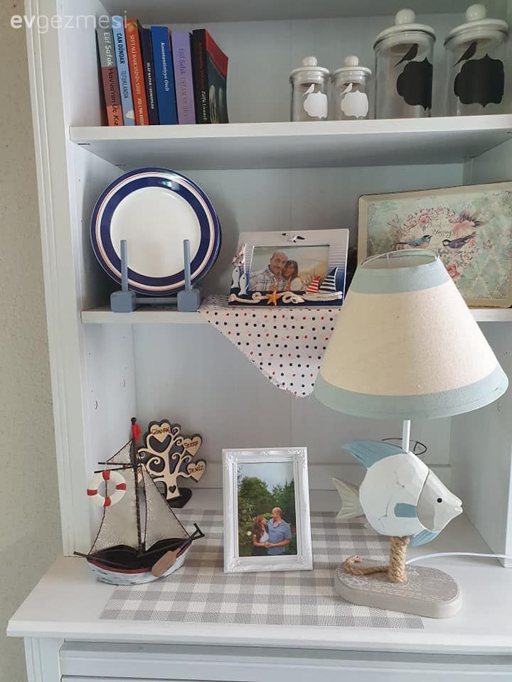 Beyaz, Kitaplık, Abajur, Aydınlatma, Dekoratif Objeler