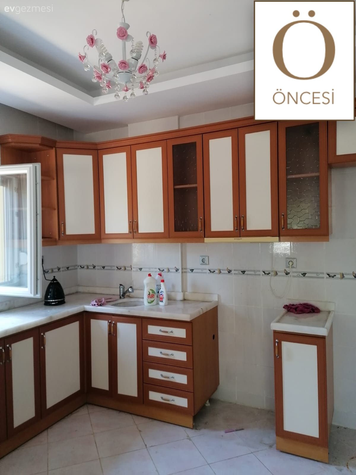 Mutfak boyama, Mobilya boyama, Öncesi / Sonrası