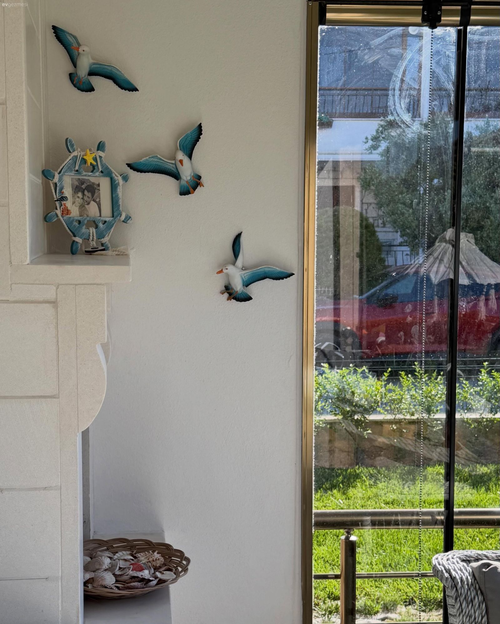 Balkon duvar dekorasyonu, Duvar dekorasyonu, Dekoratif Objeler, Kapalı balkon