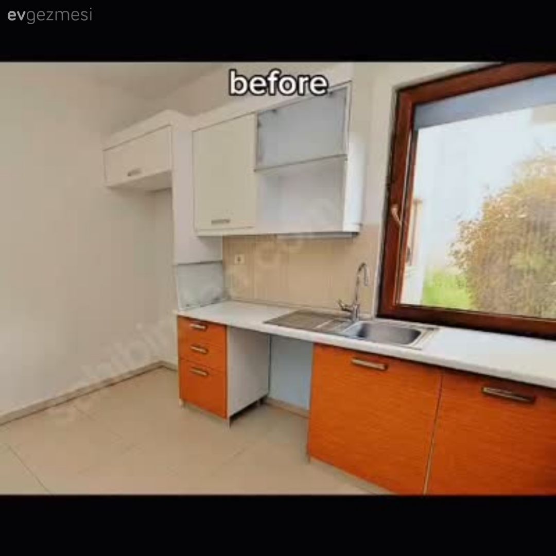Öncesi&Sonrası: L-tipinden U-Tipine Dönen Bir Mutfak
