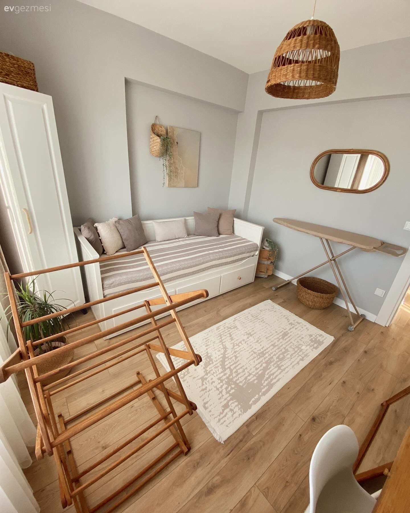 Bu Ferah ve Samimi Evde Farklı Tarzlar İç İçe