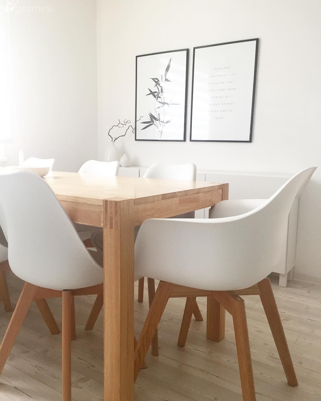 Modern, Yemek masası, Sandalye, Ahşap masa, Vazo, Ev Aksesuar, Beyaz, Çerçeve, Mumluk, Ahşap Mobilya