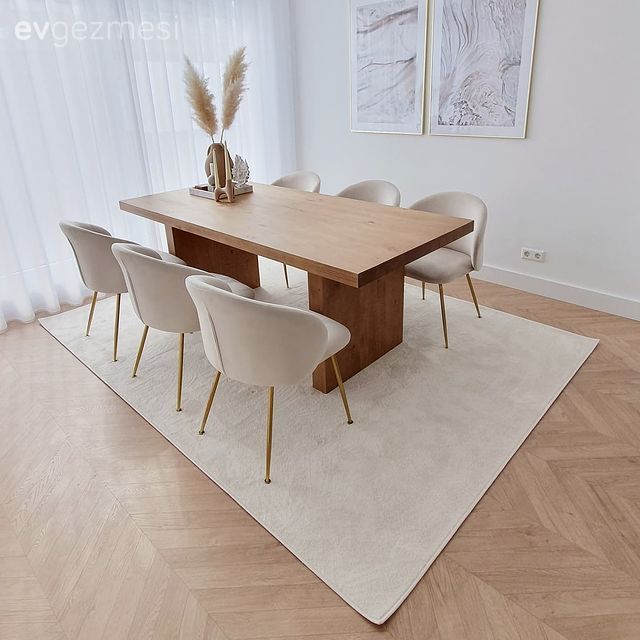 Bu Modern Evde Doğal Taş Desenler Her Detayda Varlığını Göstermiş!