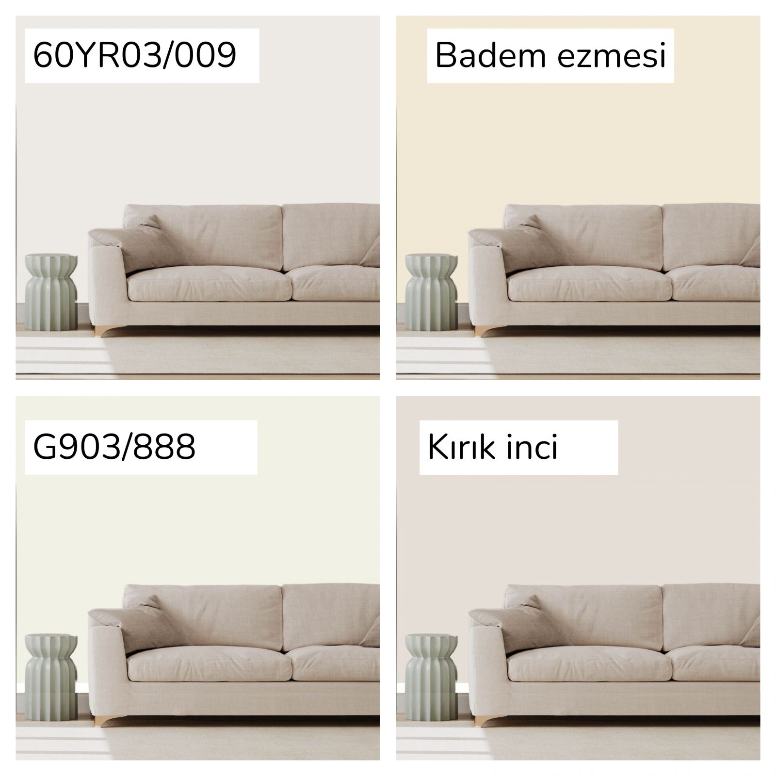 Evinizi Ferah Gösterecek Duvar Boyası Renkleri