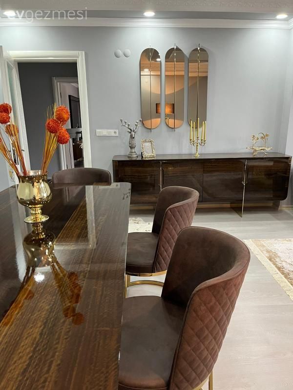 Ayna, Konsol, Sandalye, Yemek masası, Kahverengi, Klasik