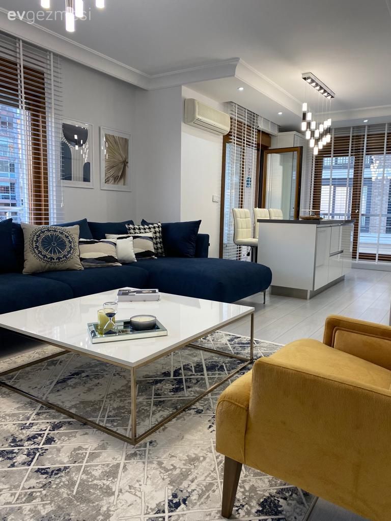 Bu 1+1 Evde Büyük Pencerelerin Etkisi Hemen Belli Olmuş!