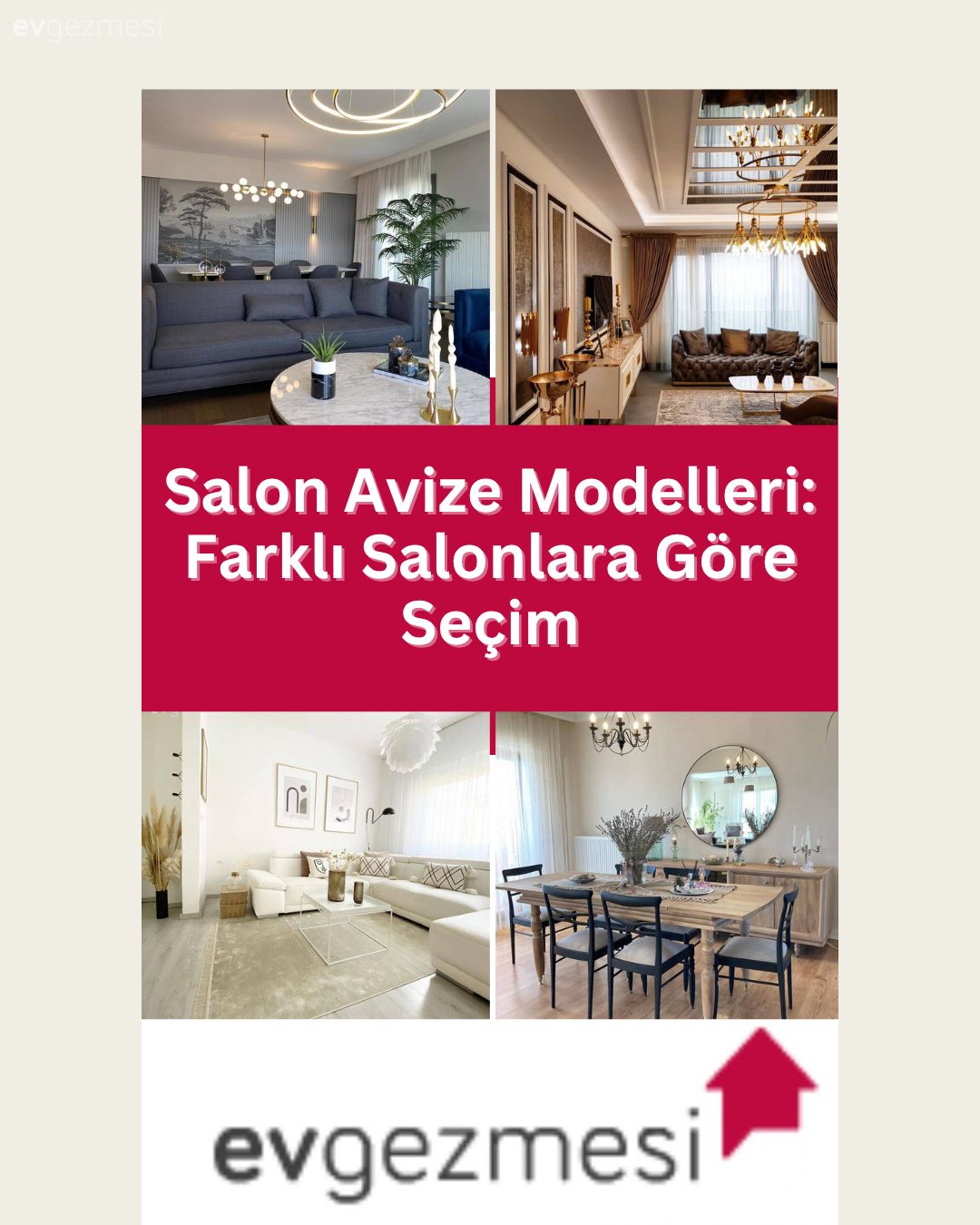 Salon Avize Modelleri: Farklı Salonlara Göre Seçim