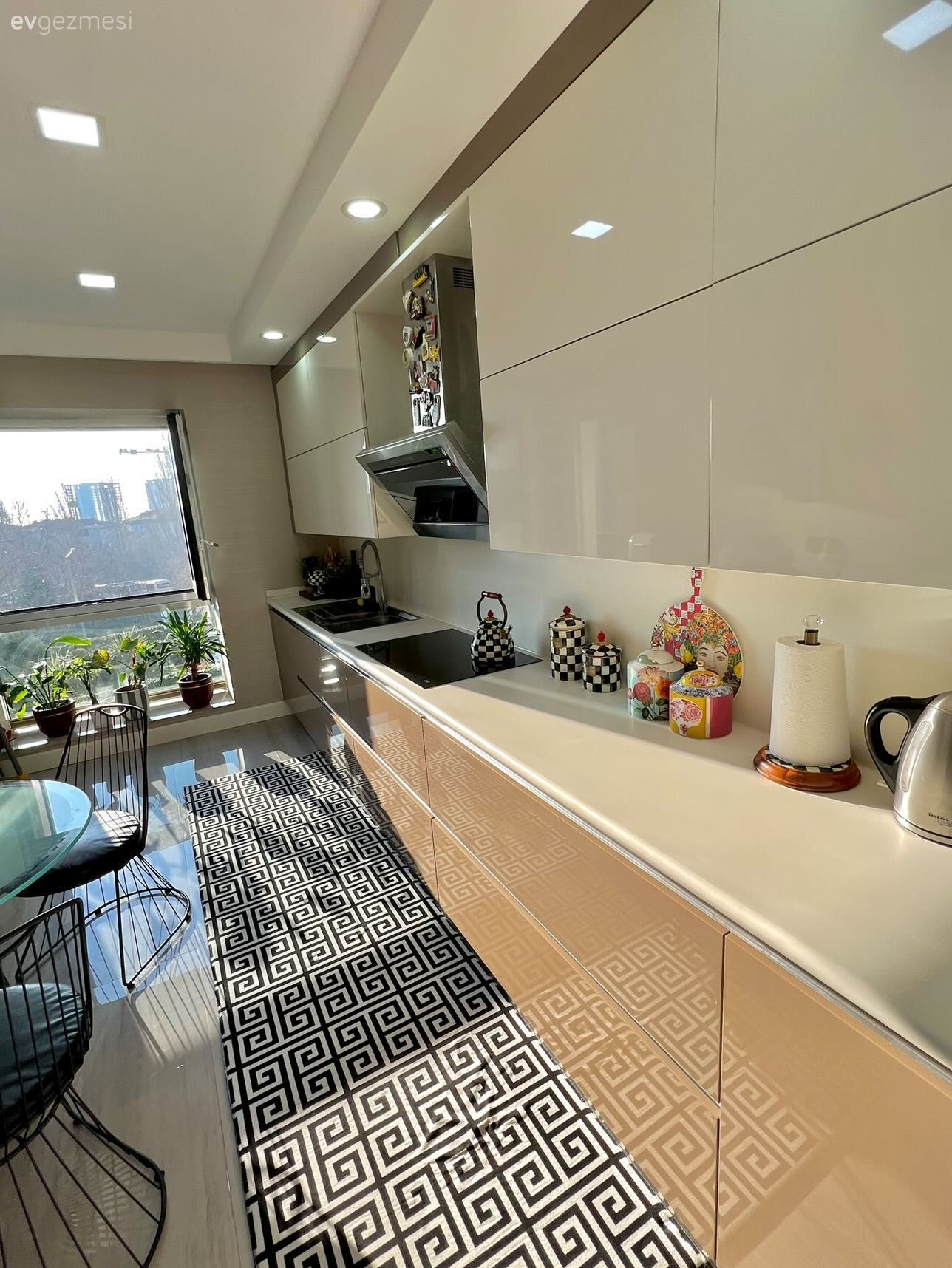 Bu İstanbul Mutfağı Her Detayıyla Modern Stilin Yansıması!