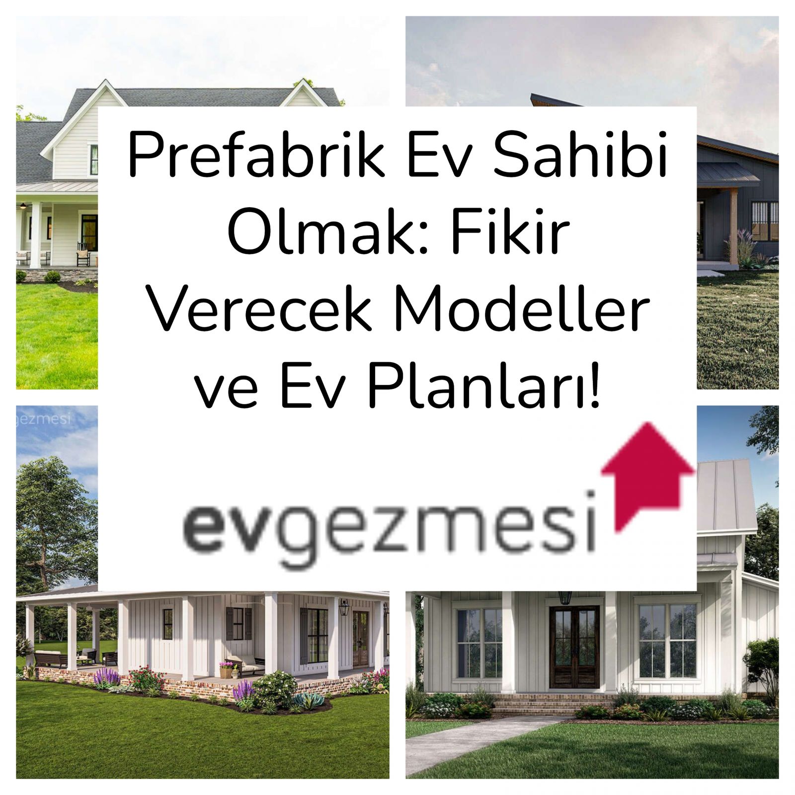 Prefabrik Ev Sahibi Olmak İsteyenler İçin Modeller ve Planlar