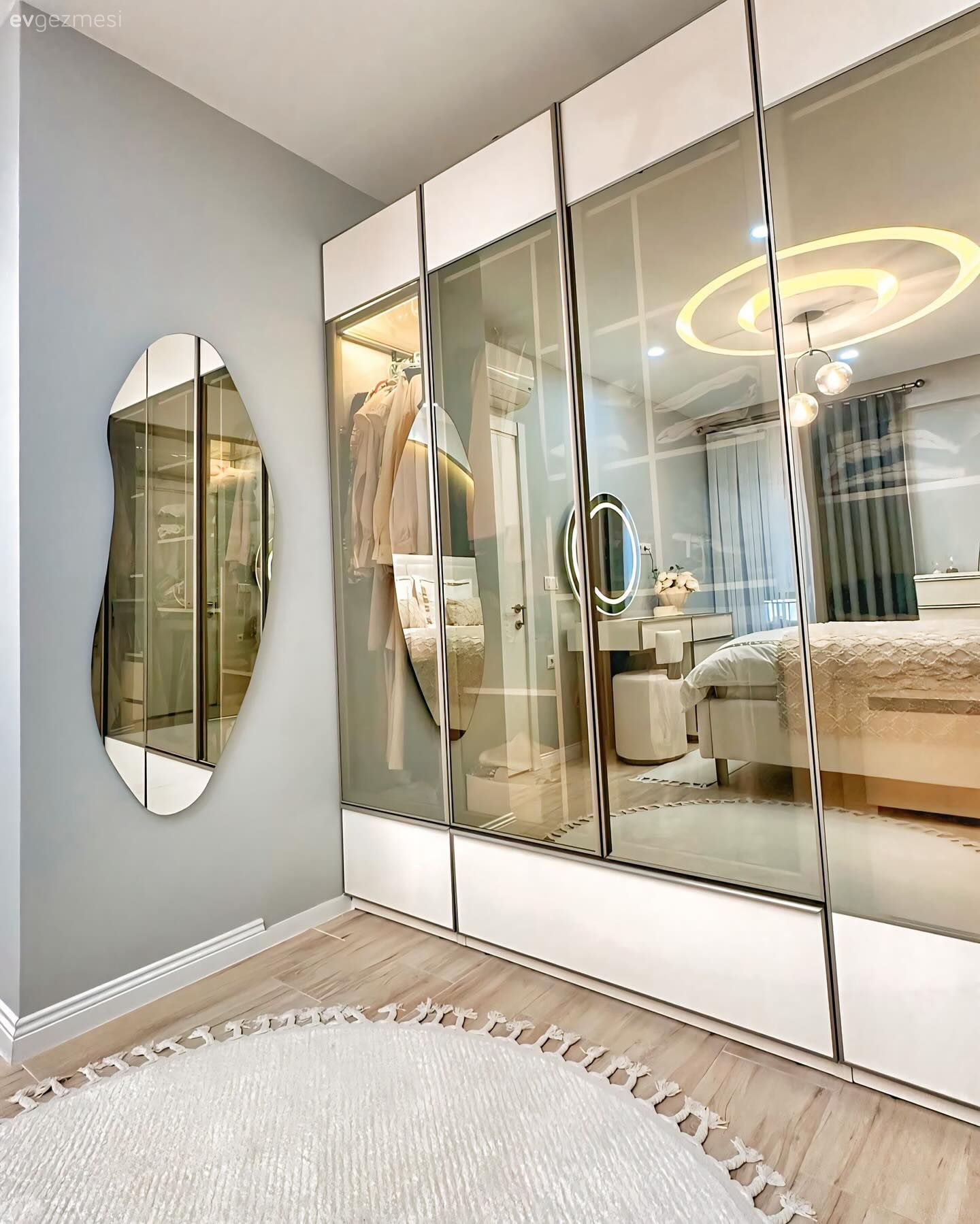 Art Dekoyu Seven Bu Yatak Odası Kalıpların Dışına Çıkmış!