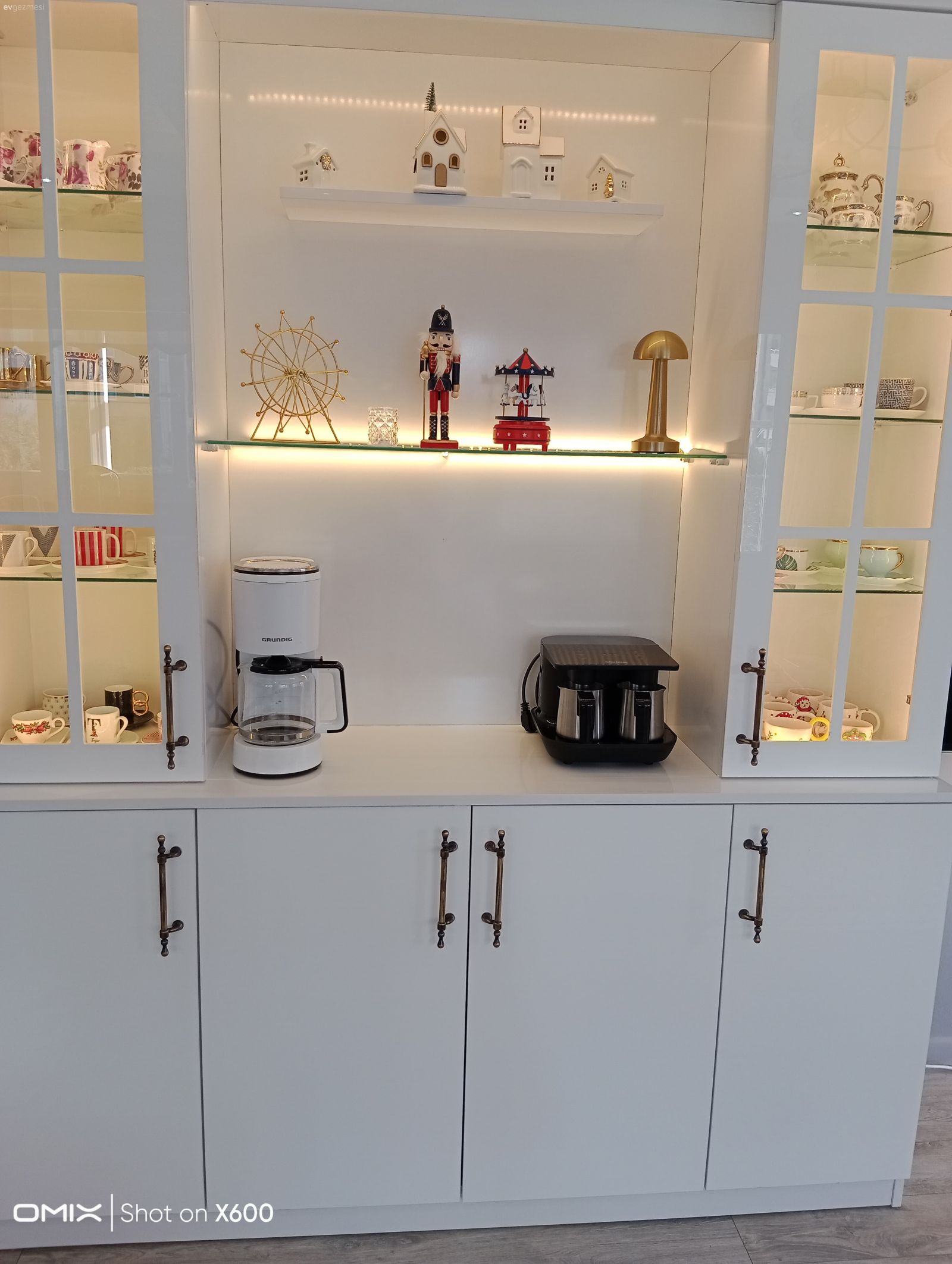 Kahve köşesi, Beyaz, Mutfak aksesuarları, Mutfak