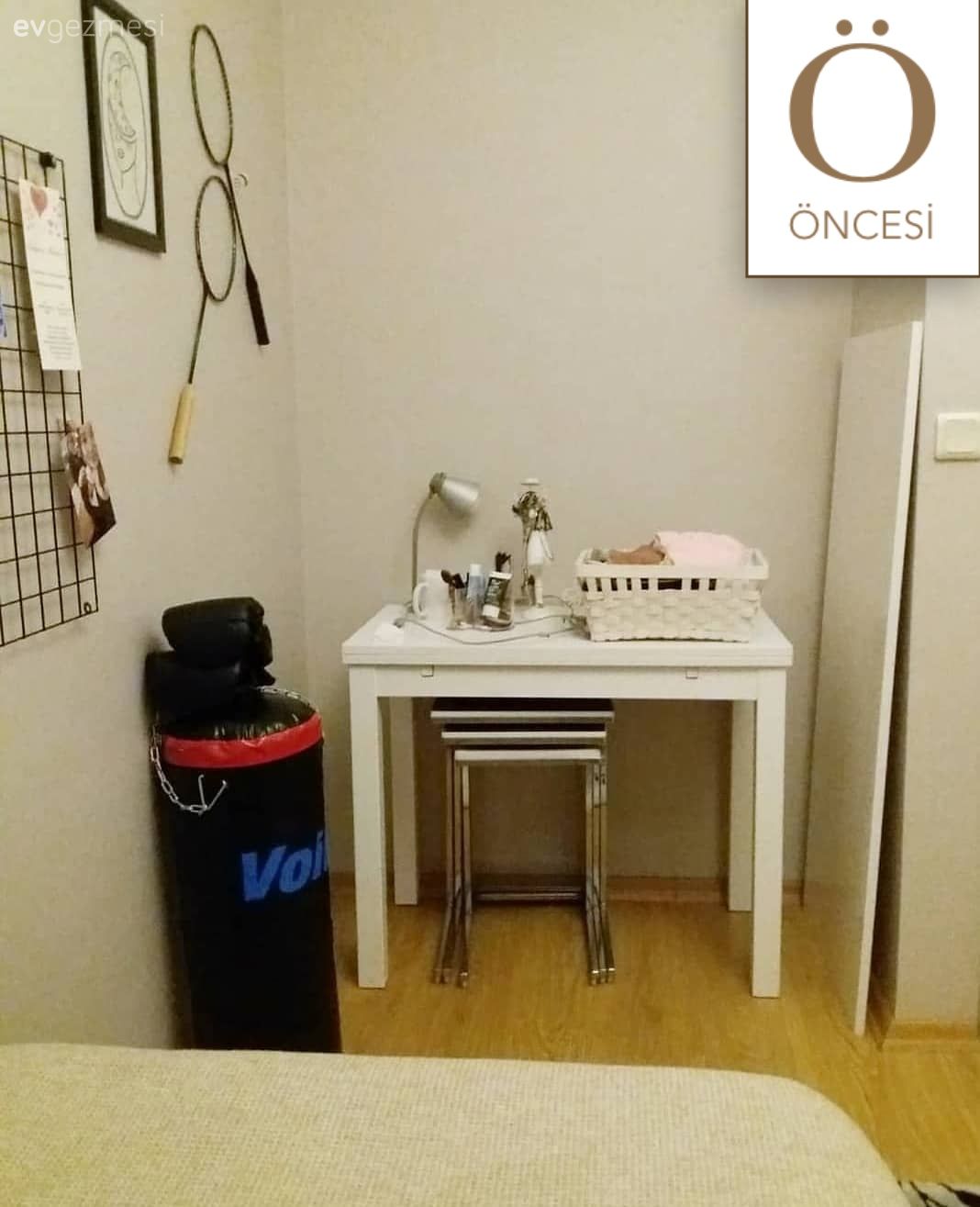 Öncesi / Sonrası, Çalışma odası, Genç odası