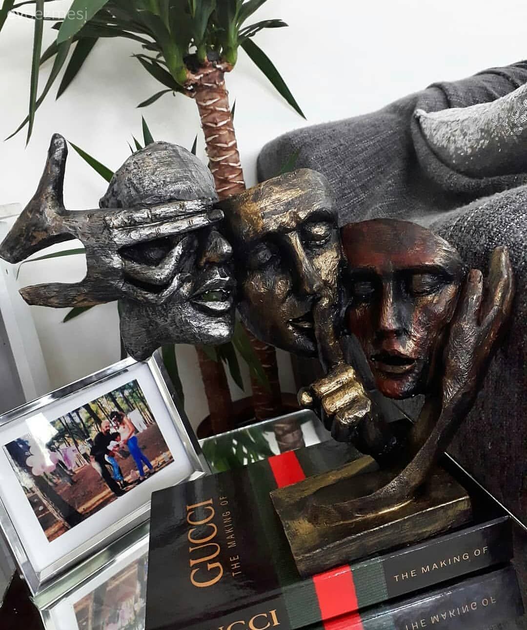 Ev Aksesuar, Dekoratif Objeler, Sehpa üstü aksesuarı, Ev bitkisi