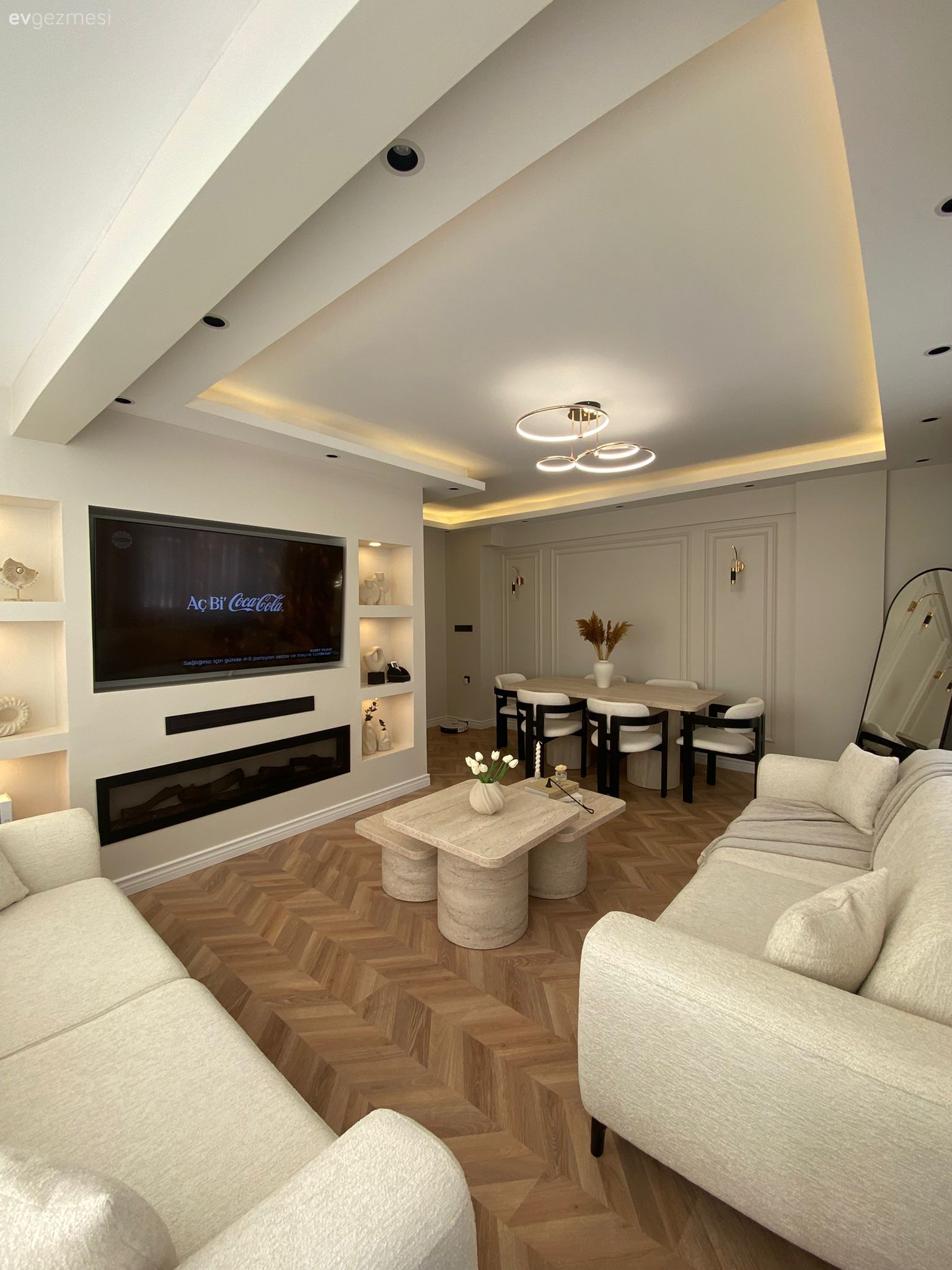 Özel Yapım Tasarımlar Bu Evin Şıklığında Büyük Pay Sahibi