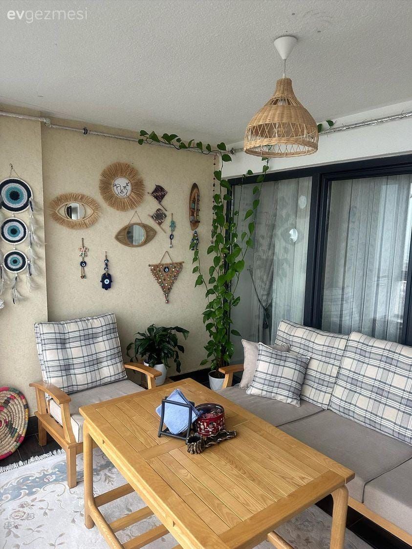 Balkon, Bohem Dekorasyon