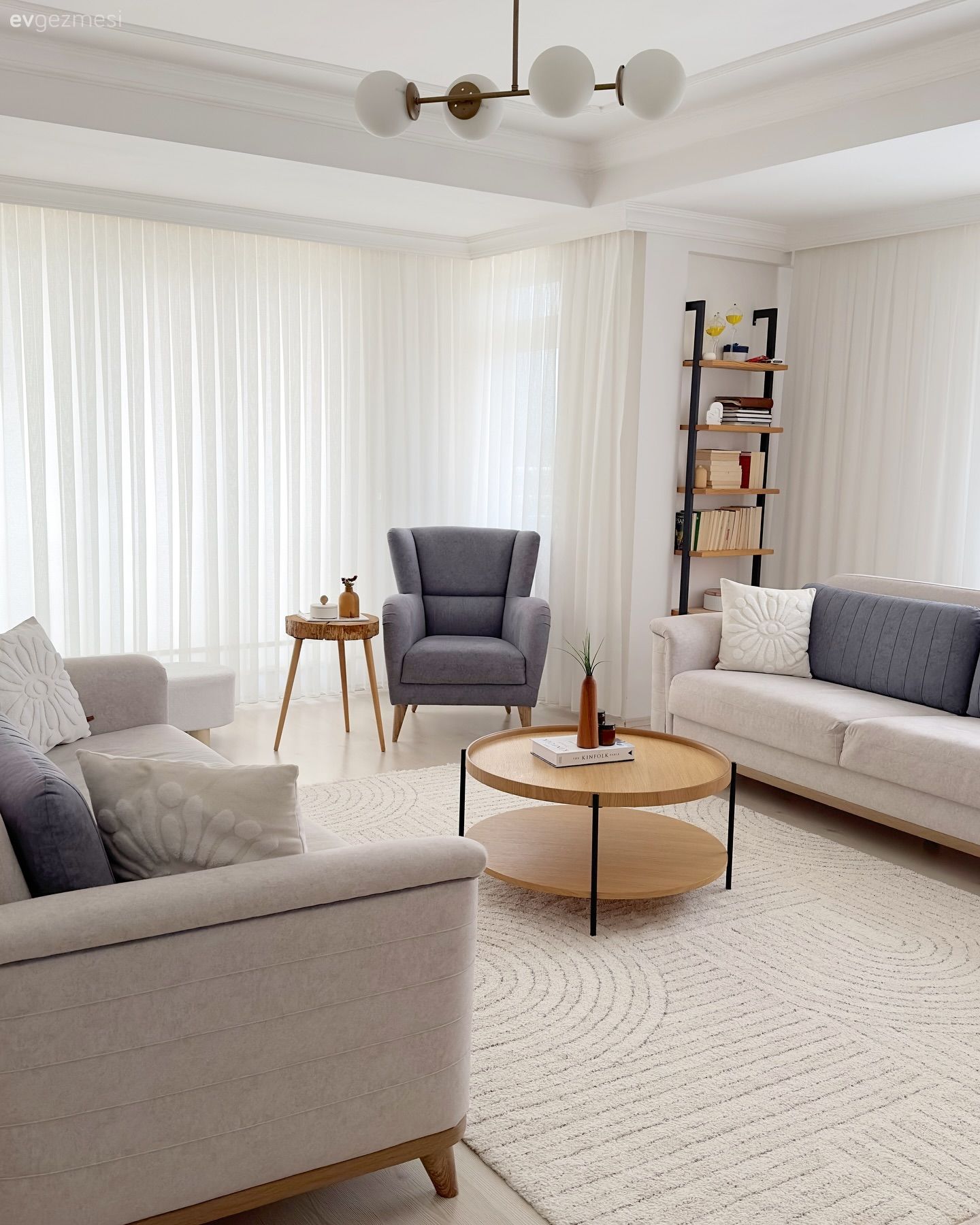 Bu Kırklareli Evinde Modern ve İskandinav Esintiler Bir Arada!