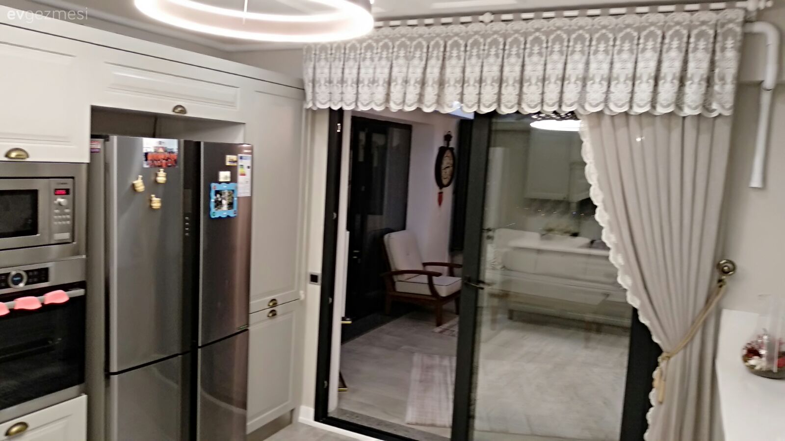 Mutfak, Beyaz mutfak, Mutfak perdesi, Mutfak Avize Modelleri, Ankastre