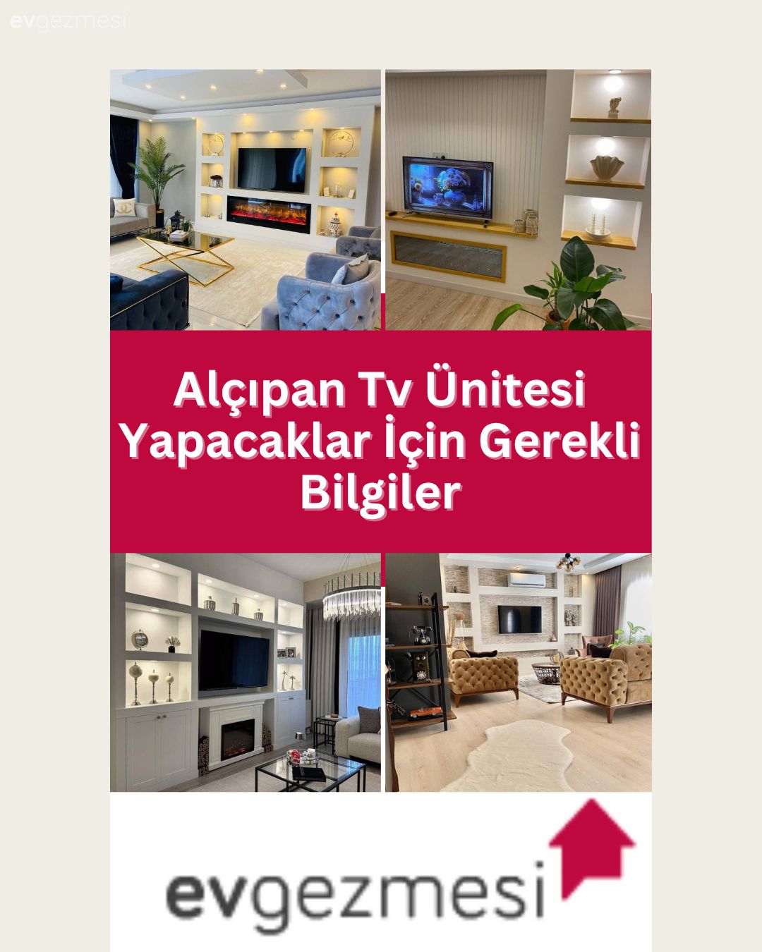 Alçıpan Tv Ünitesi Yapacaklar İçin Gerekli Bilgiler