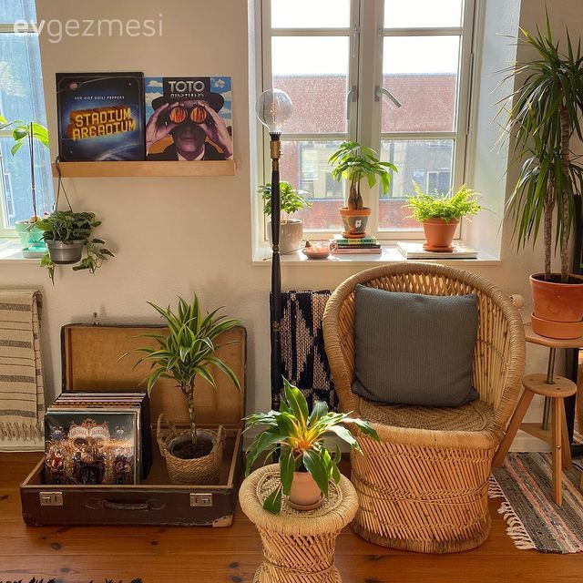 Bu Eklektik Evde Renk ve Bitkilerin Her Daim Yeri Var