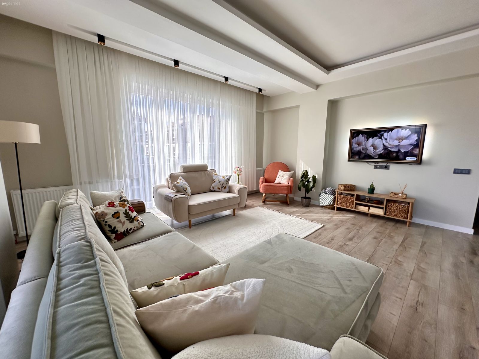 Bu Açık Mutfaklı Çorum Evi Spor Şıklığı Yansıtıyor