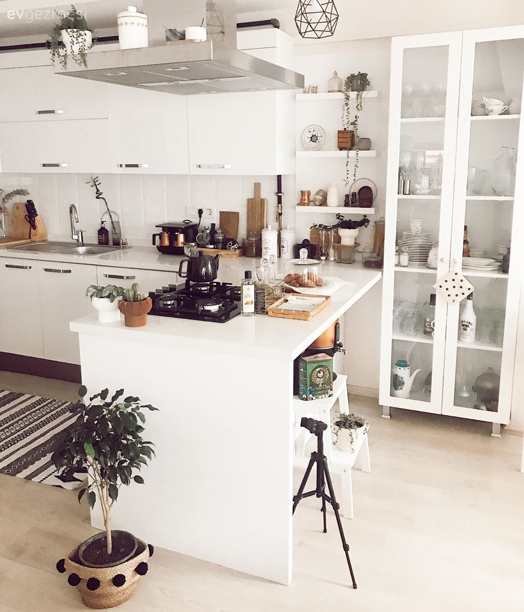 Mutfak, İskandinav, Beyaz, Siyah- Beyaz, Beyaz mutfak, Amerikan Mutfak, Mutfak yarım adası, Davlumbaz, Mutfak Avize Modelleri, Mutfak halısı, Mutfak tezgahı, Mutfak tezgah arası, Ankastre, Parke, Mutfak rafı, Ev bitkisi