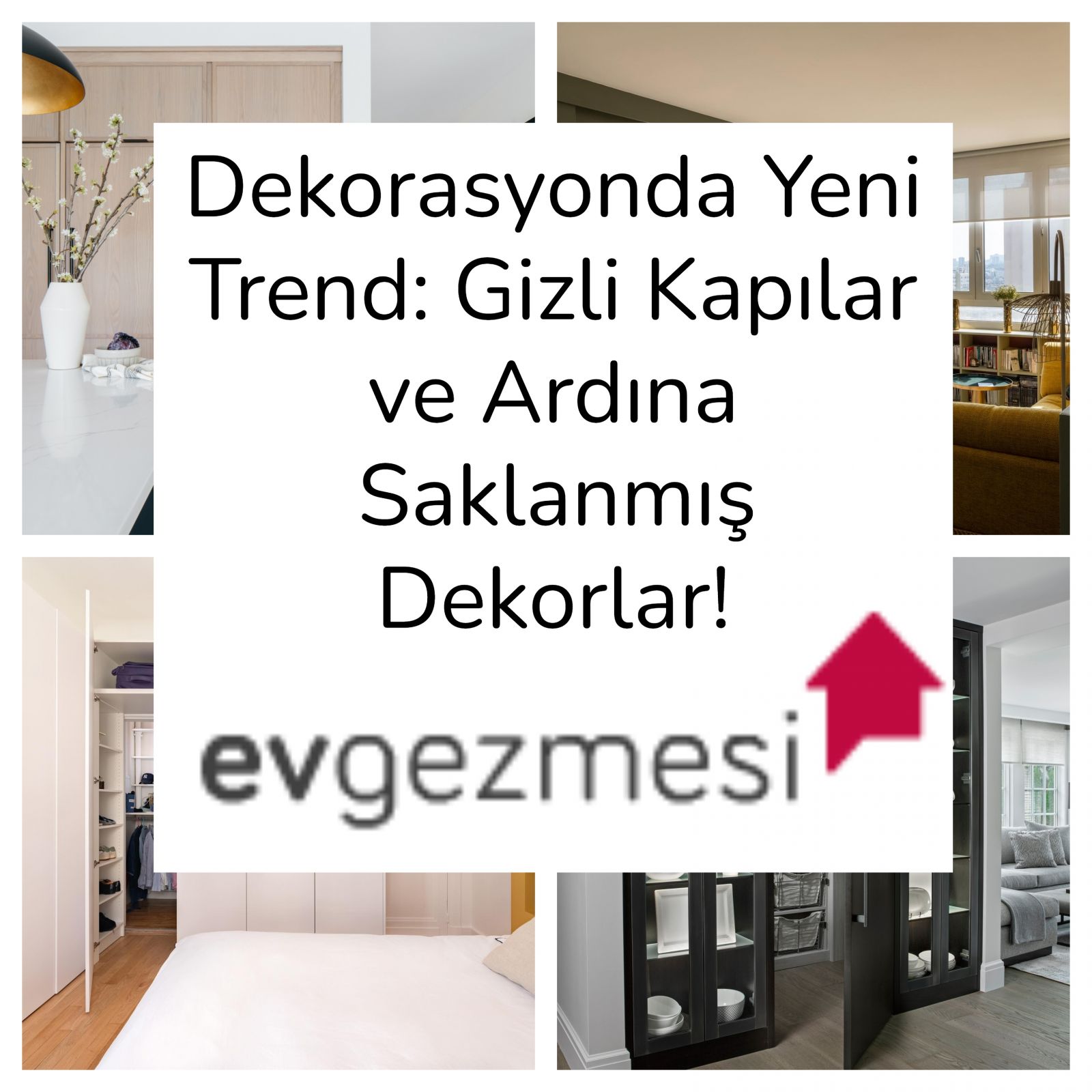 Dekorasyonda Yeni Trend: Gizli Kapılar ve Ardına Saklanmış Dekorlar!