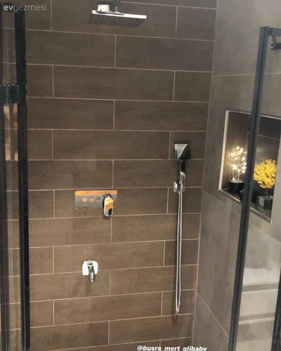 Banyo seramikleri, Banyo, Siyah, Kahverengi, Banyo tadilat, Tadilat, Öncesi / Sonrası