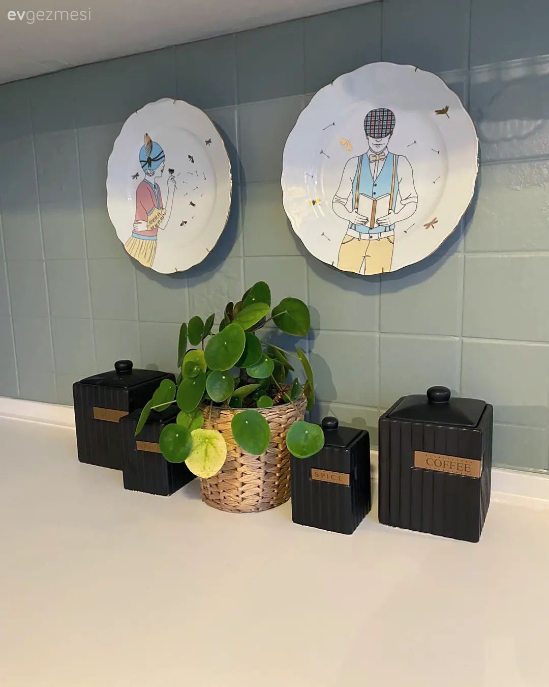 Mutfak aksesuarları, Mutfak, Tezgah arası seramik, Mutfak tezgah arası