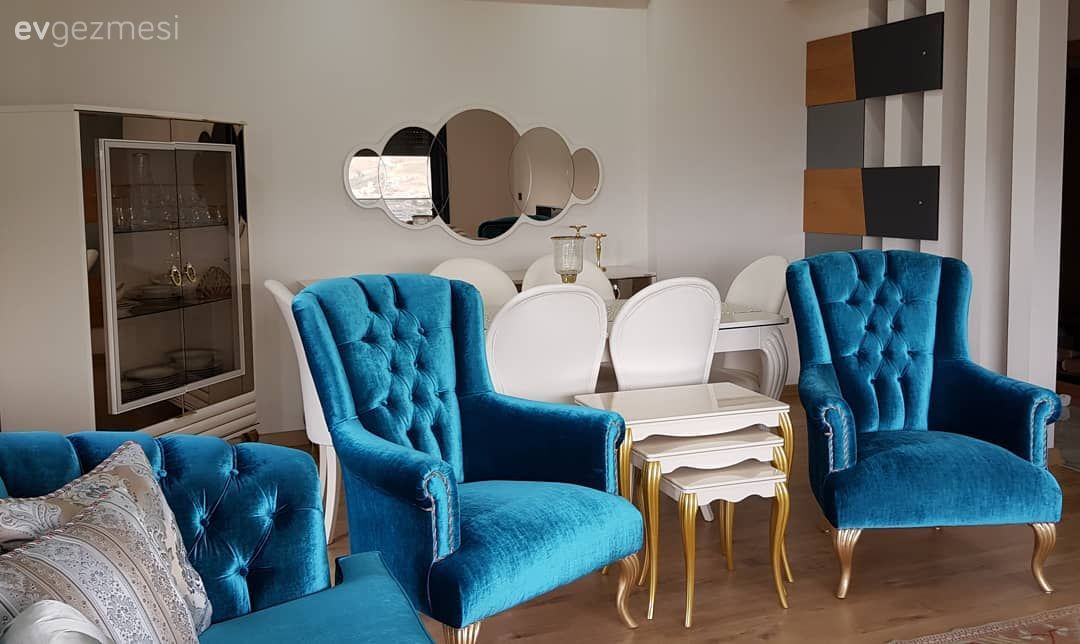 İddialı Renkler ve Mimari Detaylar Bu Dekora Çok Yakışmış!