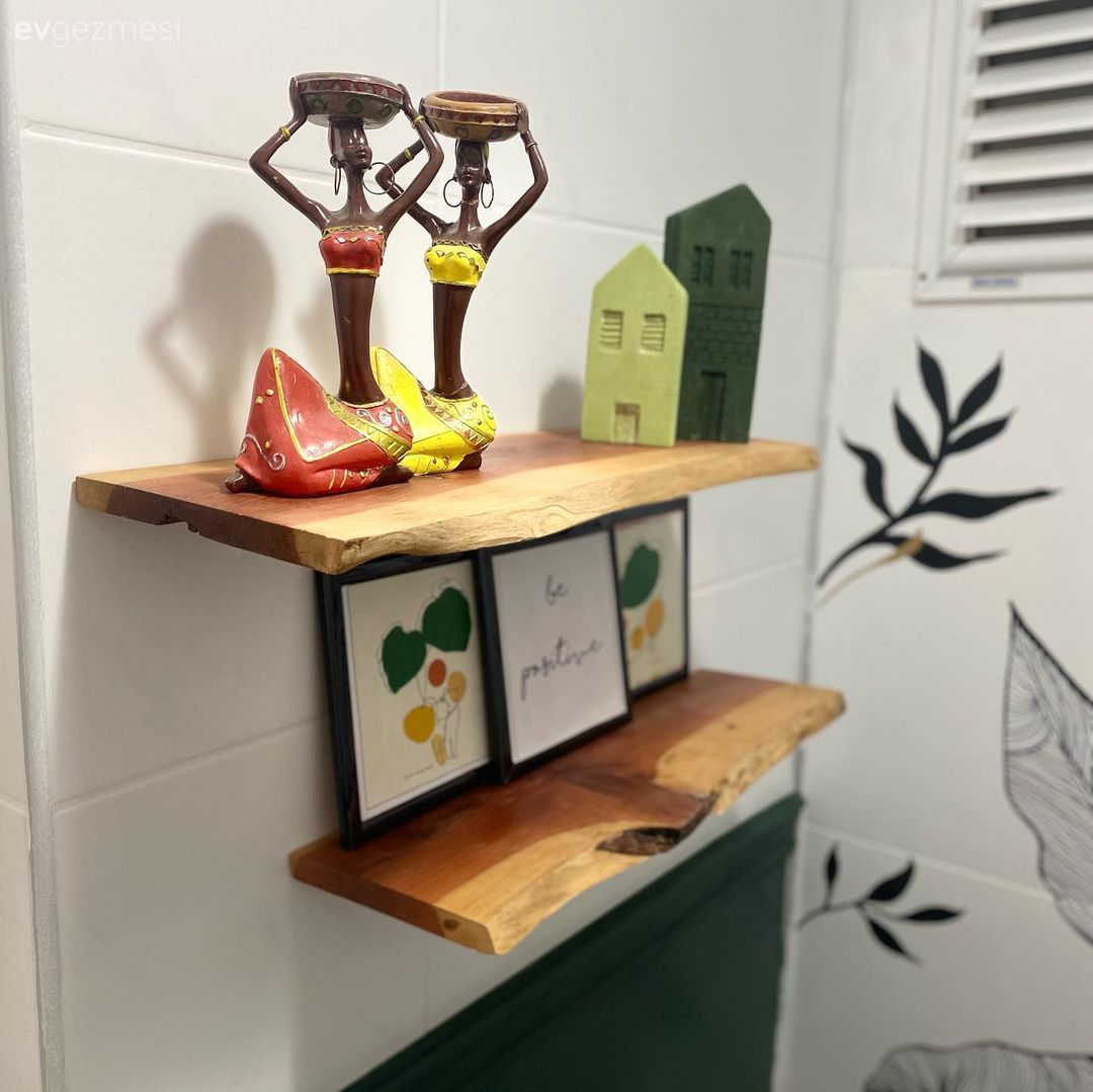 Öncesi&Sonrası: Küçük ve Sıradan Banyo Olmuş Sanat Eseri