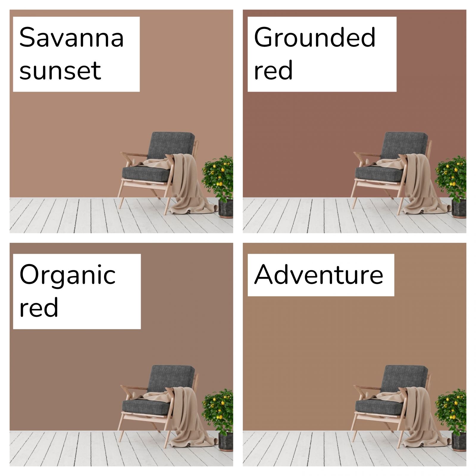 2025 Yılının Rengi Mocha Kahveye Uygun Duvar Boyası Renkleri!