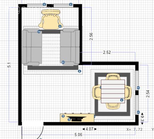 Küçük Salonda Eşyalar Nasıl Yerleştirilir? L-Tipi Salon Taslakları!