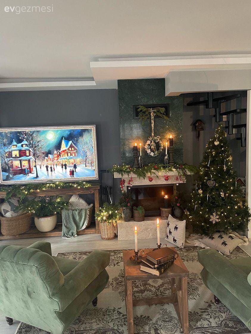 Yeni Yılın Heyecanını Her Köşesine Yansıtmış Yılbaşı Konseptli Dekorlar!