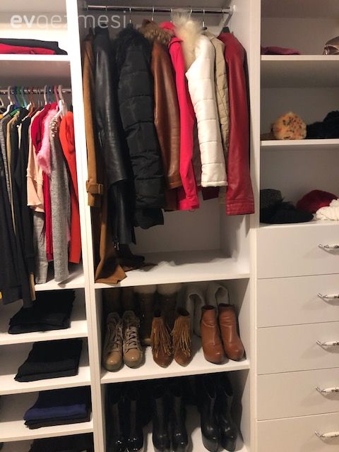 Giyinme odası, Beyaz, Modern