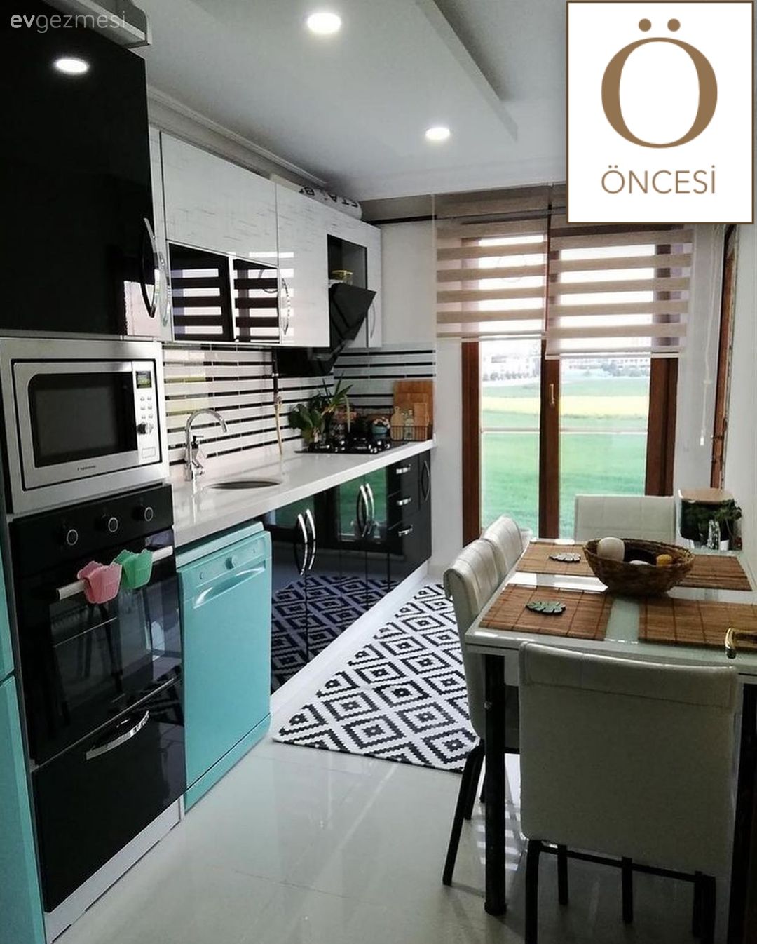 Öncesi&Sonrası: Sırtını Beyaza Yaslayan Bu Mutfak Hem Ferah Hem Sıcak!