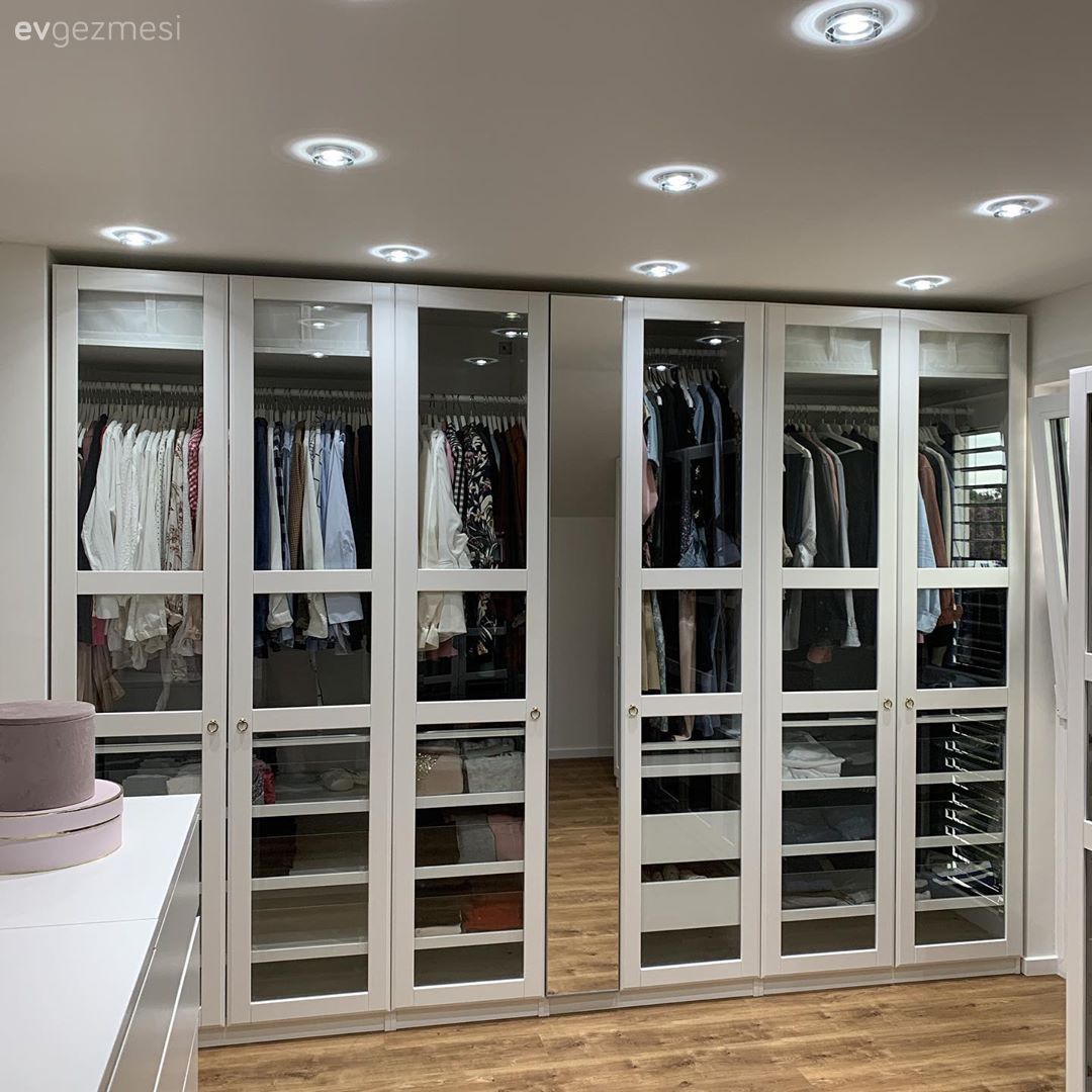 Giyinme odası, Gardrop, Beyaz