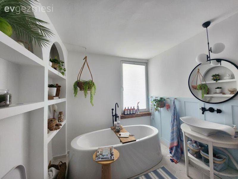 Ankara'da Olsa da Sahil Havası Estiren Bu Ev Değişimiyle Boyut Atlamış!