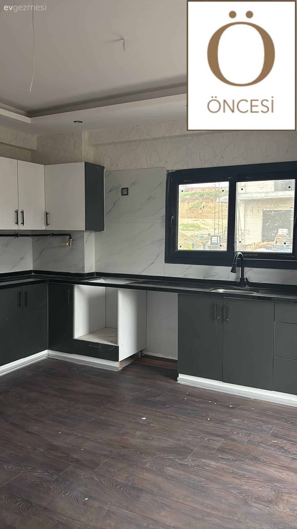 Öncesi / Sonrası, Mutfak tadilat, Tadilat