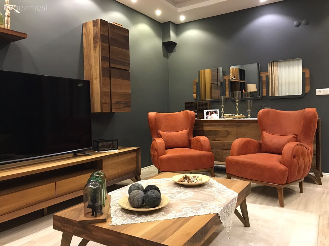 Turuncu, Hardal ve Yeşil: Enerjisi Hayli Yüksek Bir İzmir Evi